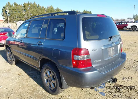 2005 Toyota Highlander V6 из США, поврежденный, VIN JTEEP21A550108086